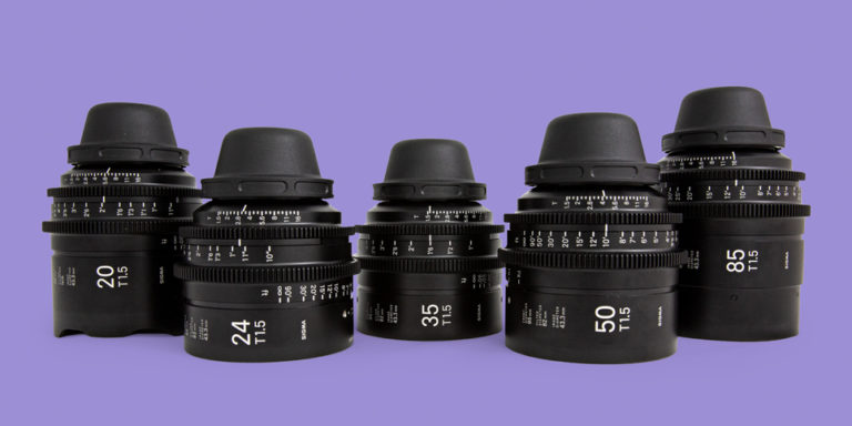 Sigma FF High-Speed Prime Set (5 Lenses, PL) - Charlotte Sigma FF High-Speed Prime Set (5 Lenses, PL) - Charlotte